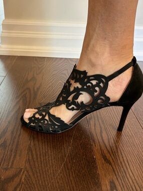 Black Leather sandal
